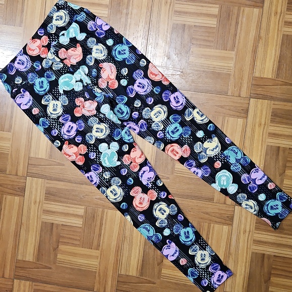 LULAROE mickey mouse leggings - Picture 3 of 9